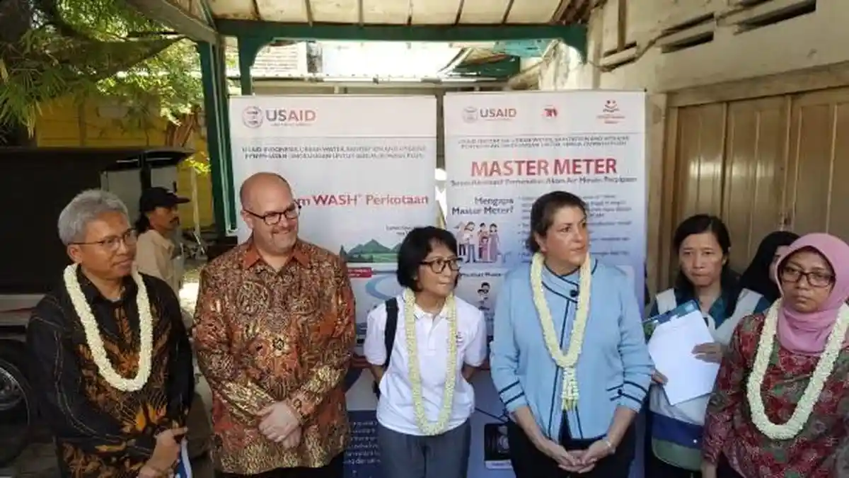 Hari Air Sedunia, Program Master Meter yang Sediakan Air Bagi Ribuan Warga Diresmikan