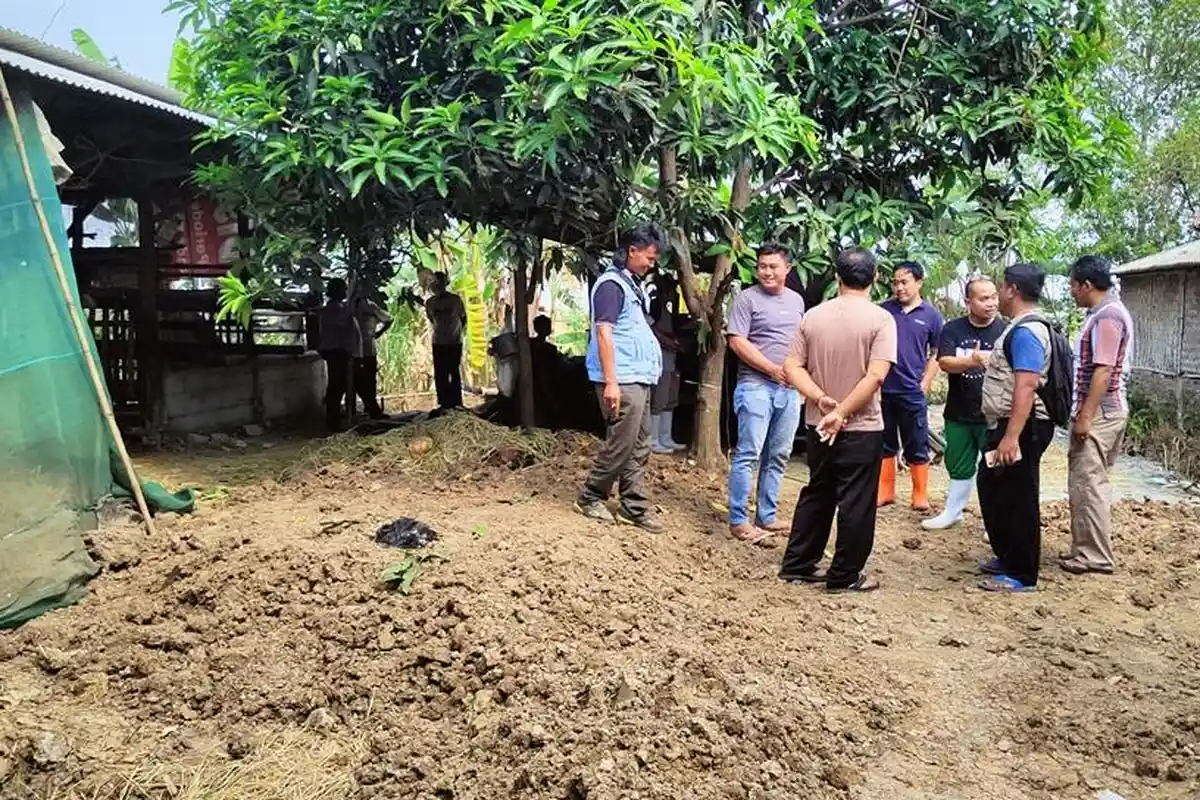 Berharap Bukan Antraks, Dokter Hewan Bawa Sampel dari Kandang Sapi yang Mati Mendadak di Indramayu