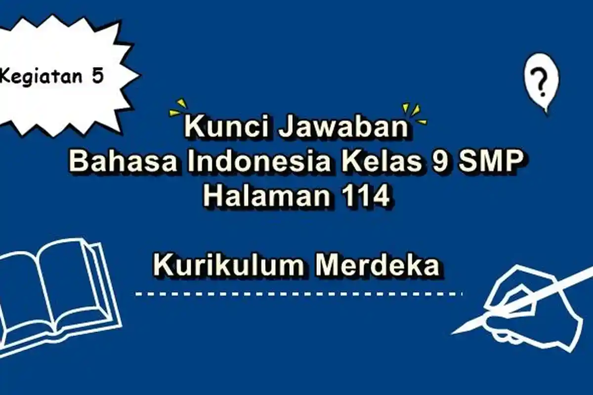 Kunci Jawaban Bahasa Indonesia Kelas 9 SMP Halaman 114 Kurikulum Merdeka, Tugas Kegiatan 5