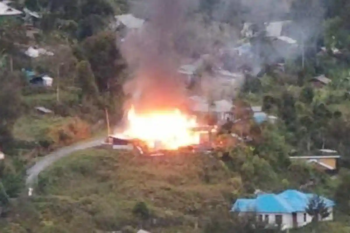 Lima Anggota KSTP Tewas Dua Terluka Baku Tembak dengan Satgas TNI-Polri di Sugapa Intan Jaya