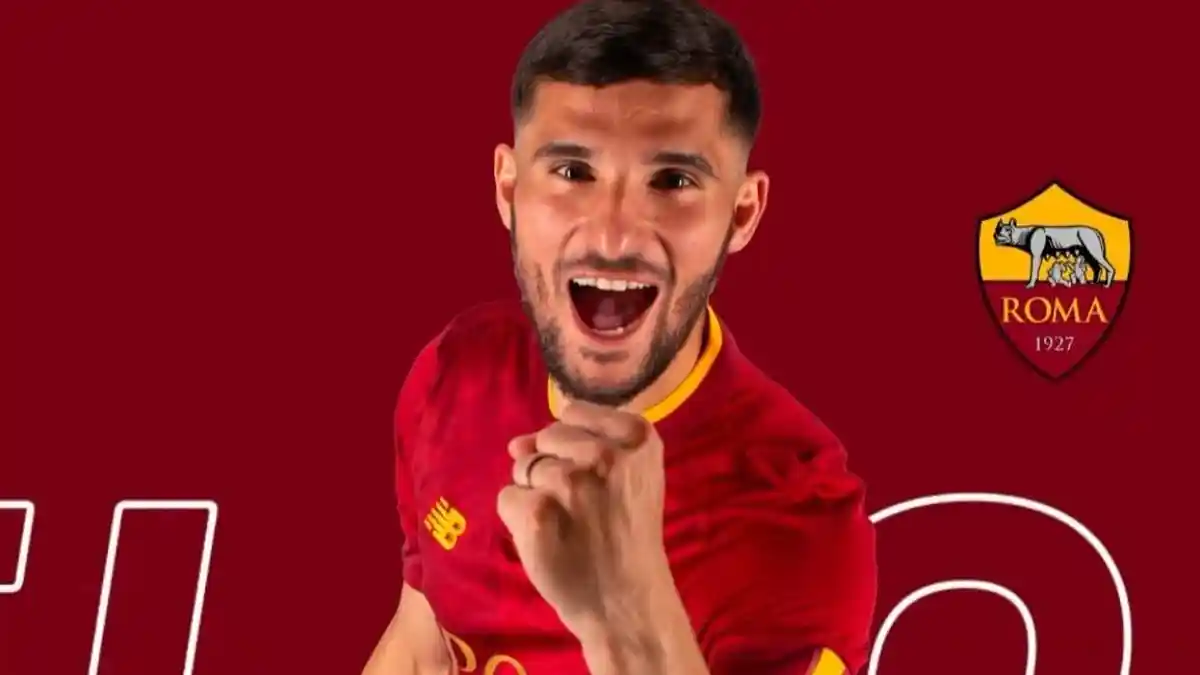 Resmi, Houssem Aoura Bergabung Dengan AS Roma, Pakai Nomor Punggung 22 Giallorossi