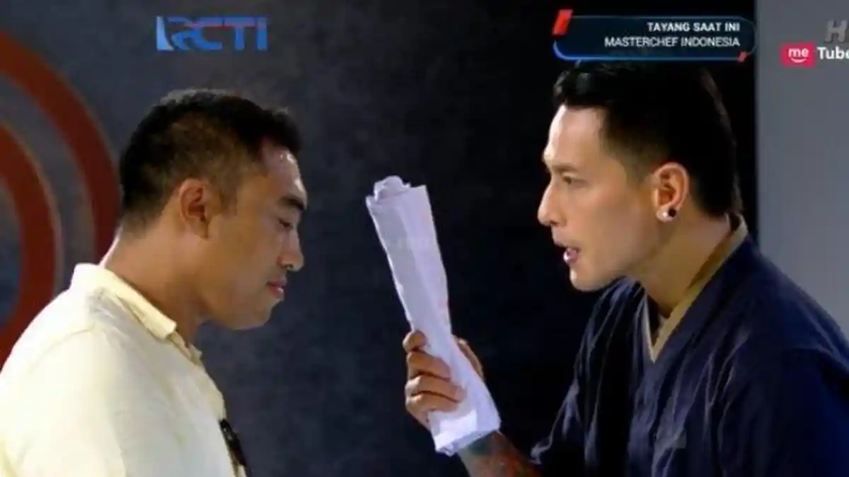 Peserta MasterChef Indonesia Meski Waspada, Chef Juna Selalu Pantau Piring Saji