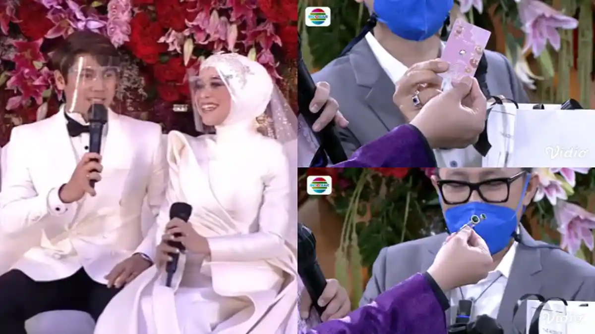 Tasyakuran Pernikahan, Lesti & Rizky Billar Beri Hampers dan Souvenir Mewah, Ada Gelang hingga Emas