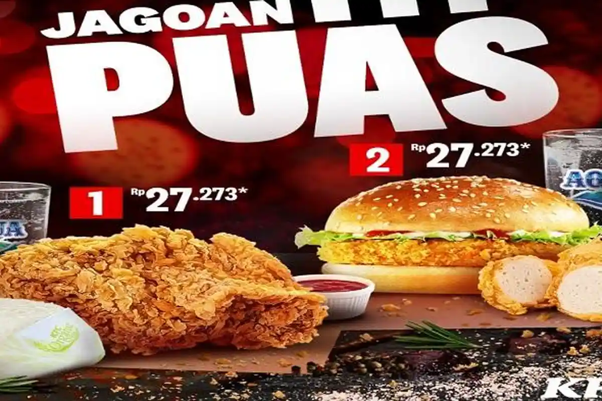 3 Promo KFC Menarik di Awal Tahun Baru 2024, Jagoan Puas, Jagoan Hemat dan Double Down Kimchi