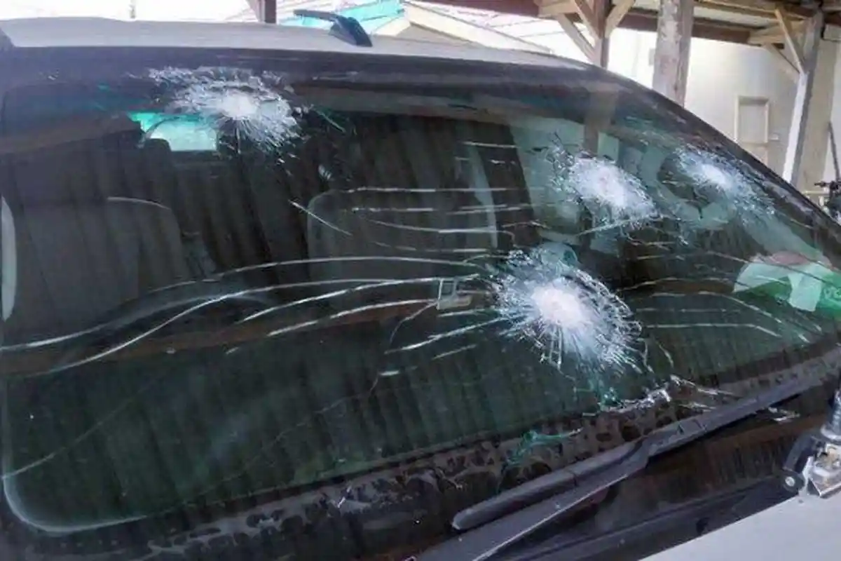 KKB Papua Tembaki Polisi di Kampung Nogolaid Papua, 29 Titik Tembakan Bersarang di Mobil Satgas