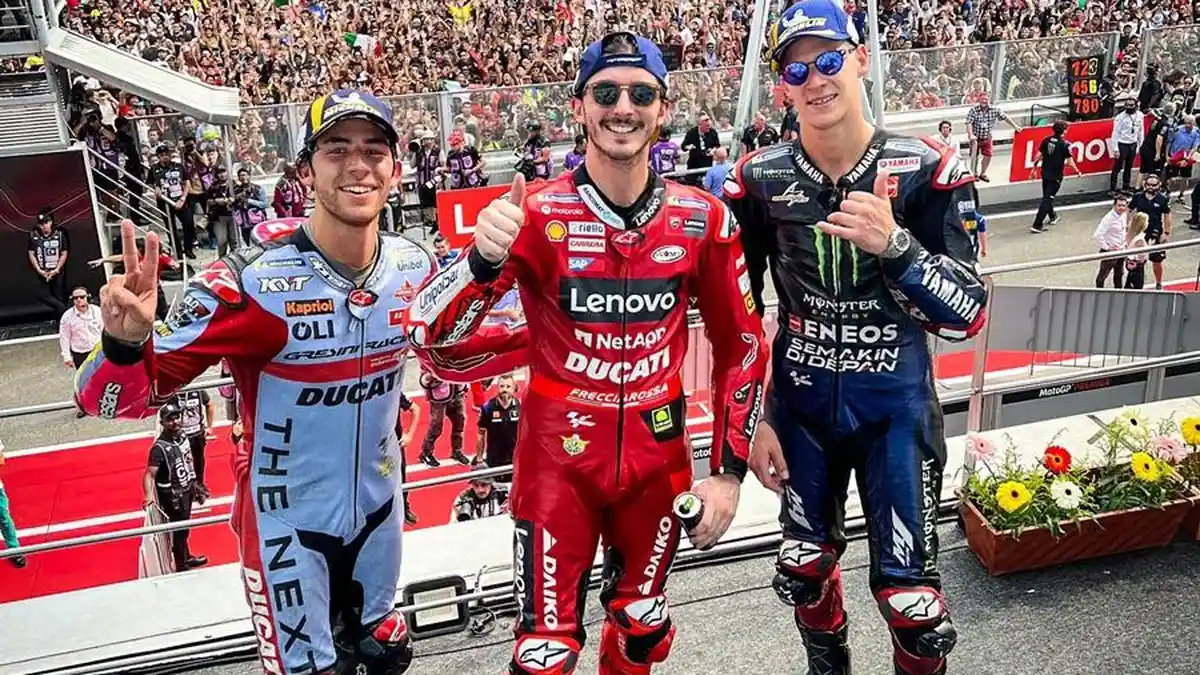 Terbaru! Klasemen MotoGP Hari Ini, Penentuan Juara Dunia Bagnaia vs Quartararo Berlanjut di Valencia