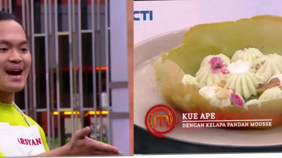 Resep Kue Ape, Jajanan Jadul yang Bikin Arsyan MasterChef Indonesia 9 Menang Challenge