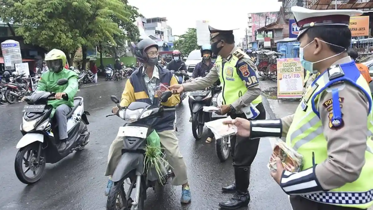 Pandemi Covid-19,  Dirlantas Polda Kalsel Sebut Operasi Zebra Intan 2020 Tak Ada Tilang
