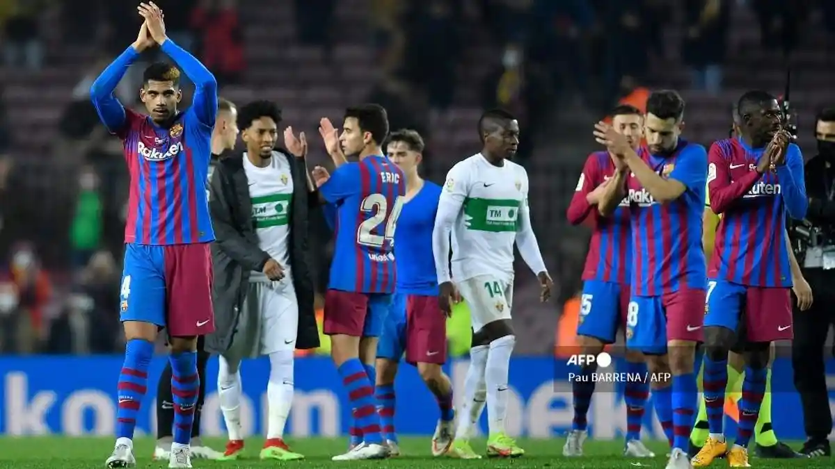 Hasil Liga Spanyol - Barcelona Pukul KO Elche 3-2, Xavi Hernandez Gak Jadi Ngamuk!