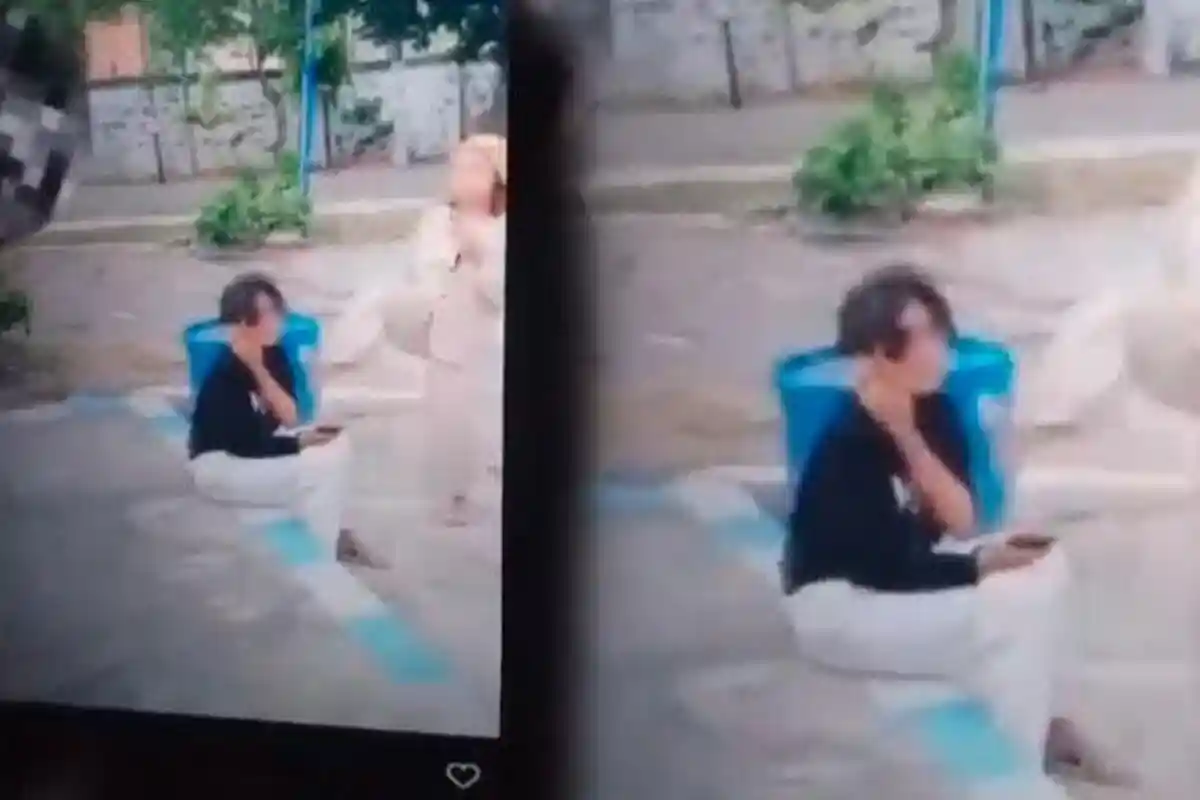 Viral Aksi Perundungan di Gresik, Remaja Wanita Jadi Sasaran Kekerasan, Kepala Korban Ditendang