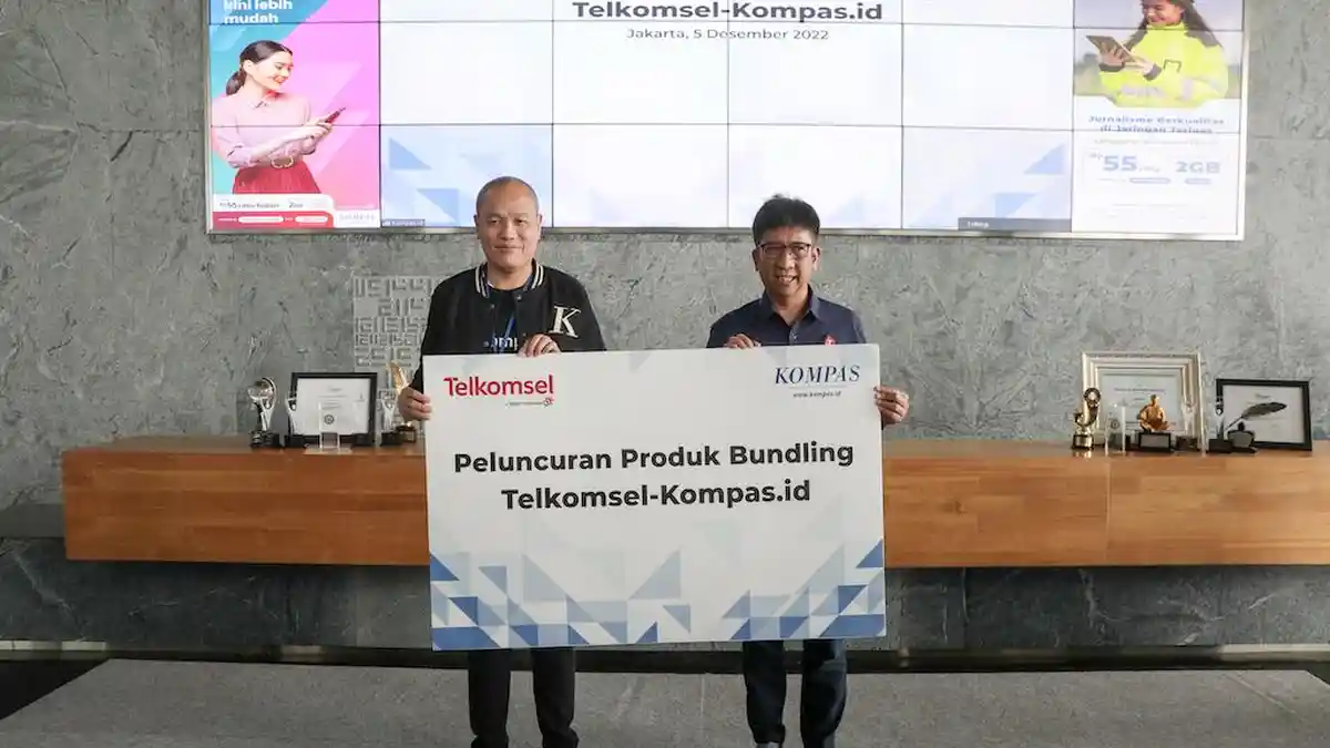 Kolaborasi Telkomsel dan Kompas.id Hadirkan Paket Langganan Akses Berita Berkualitas