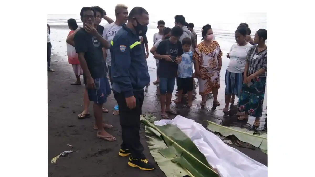 Penemuan Mayat di Buleleng, Putu Ditemukan Tergeletak di Pinggir Pantai Labuan Aji, Diduga Tenggelam