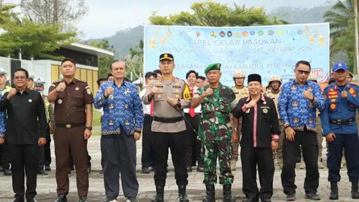 Apel Gelar Pasukan Operasi Ketupat 2026 di Pakpak Bharat: Wujud Sinergitas Lintas Sektor