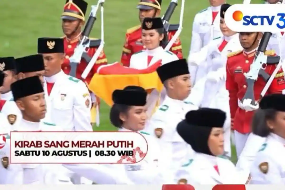 Jadwal Acara SCTV Hari ini Sabtu 10 Agustus 2024: Kirab Sang Merah Putih, dan Karnaval SCTV