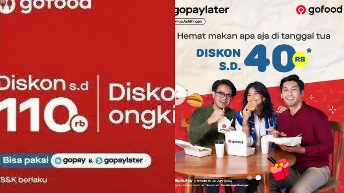 Kode Promo GoFood Hari Ini 13 Juli 2023, Diskon Rp110 ribu, Cashback Rp60 ribu, Voucer Gratis Ongkir