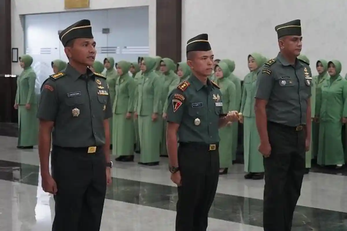 Empat Letkol di Kodam IM Jadi Kolonel, Ini Daftar Lengkap 33 Pamen yang Naik Pangkat