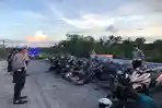 Polres Belitung Amankan 30 Motor dalam Patroli Gabungan Cegah Balap Liar di Bulan Ramadan