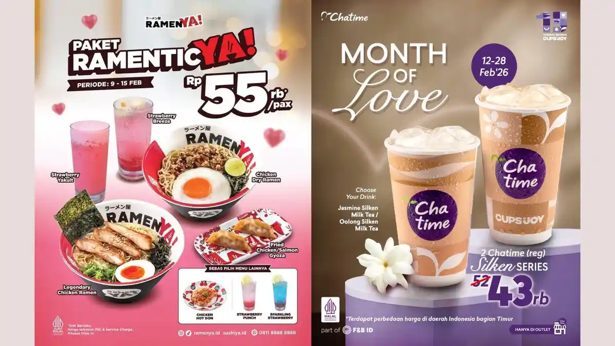 10 Promo Valentine di Jogja, Siap Diburu Malam Minggu Ini