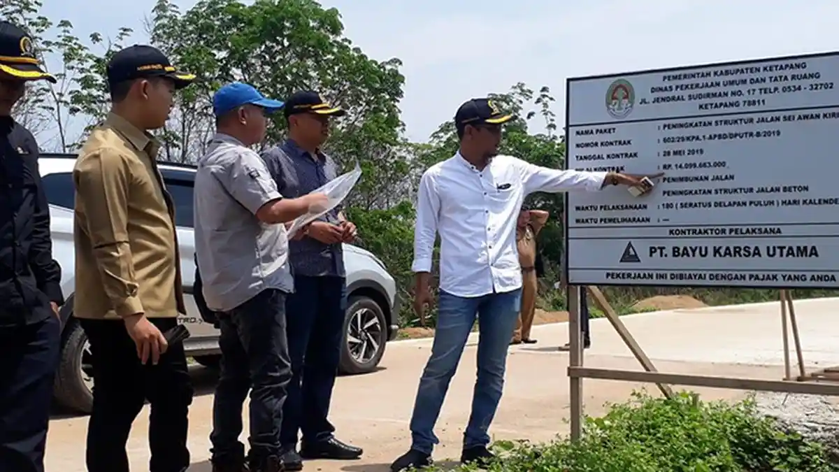 Komisi IV DPRD Ketapang Harap Pelaksana Proyek Tahun 2020 Bekerja Maksimal