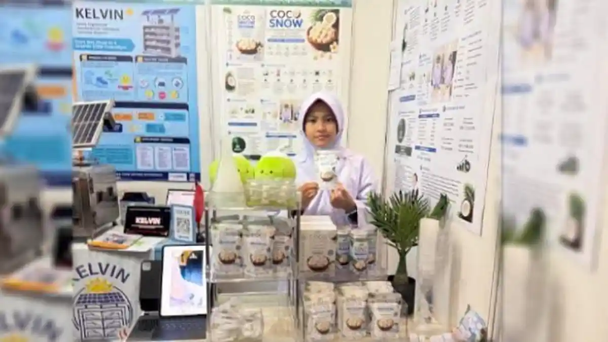 Camilan Kelapa Tanpa Gula, Inovasi Siswa SD Malang Raih Gold Award