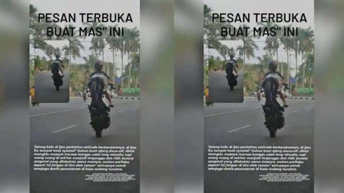 2 Pemotor yang Viral Freestyle di Jalan Raya Ditangkap Polisi