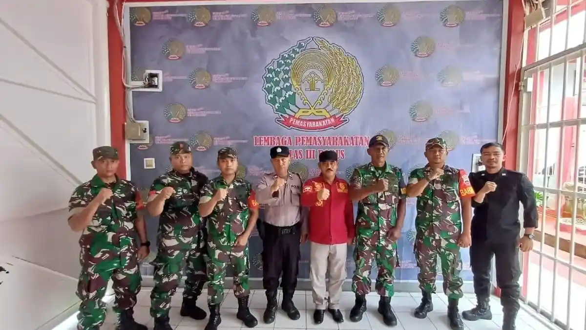 Kerja Awal Tahun 2024, Lapas Barus Jamin Keamanan dan Ketertiban, Berkolaborasi sama APH