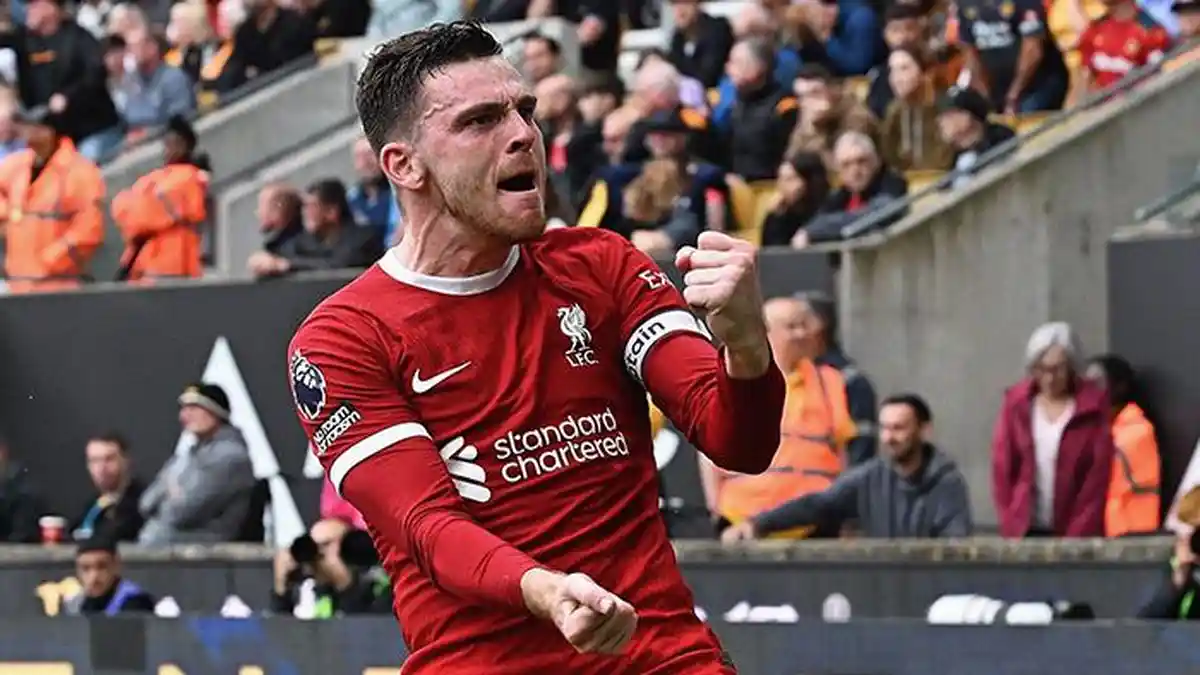 Liverpool Berhasil Comeback Lawan Wolves, Robertson Beber Kemarahan Klopp di Ruang Ganti