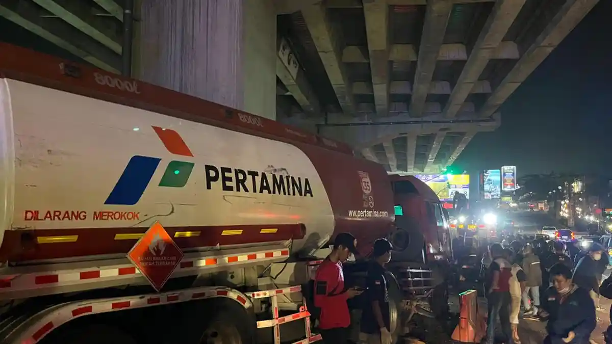 Kecelakaan Hari Ini di Banyumas, Dua Pemotor Remaja Tewas Tertabrak Truk Pertamina