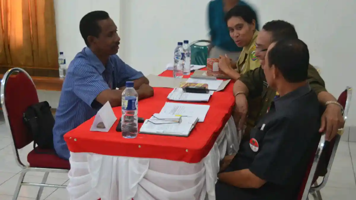 300 Calon Kades Seleksi Wawancara di Kabupaten Malaka