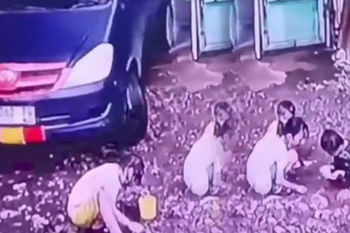 Mobil Innova Lindas Sekumpulan Anak Kecil yang Main Sambil Jongkok, Pengakuan Sopir Terungkap