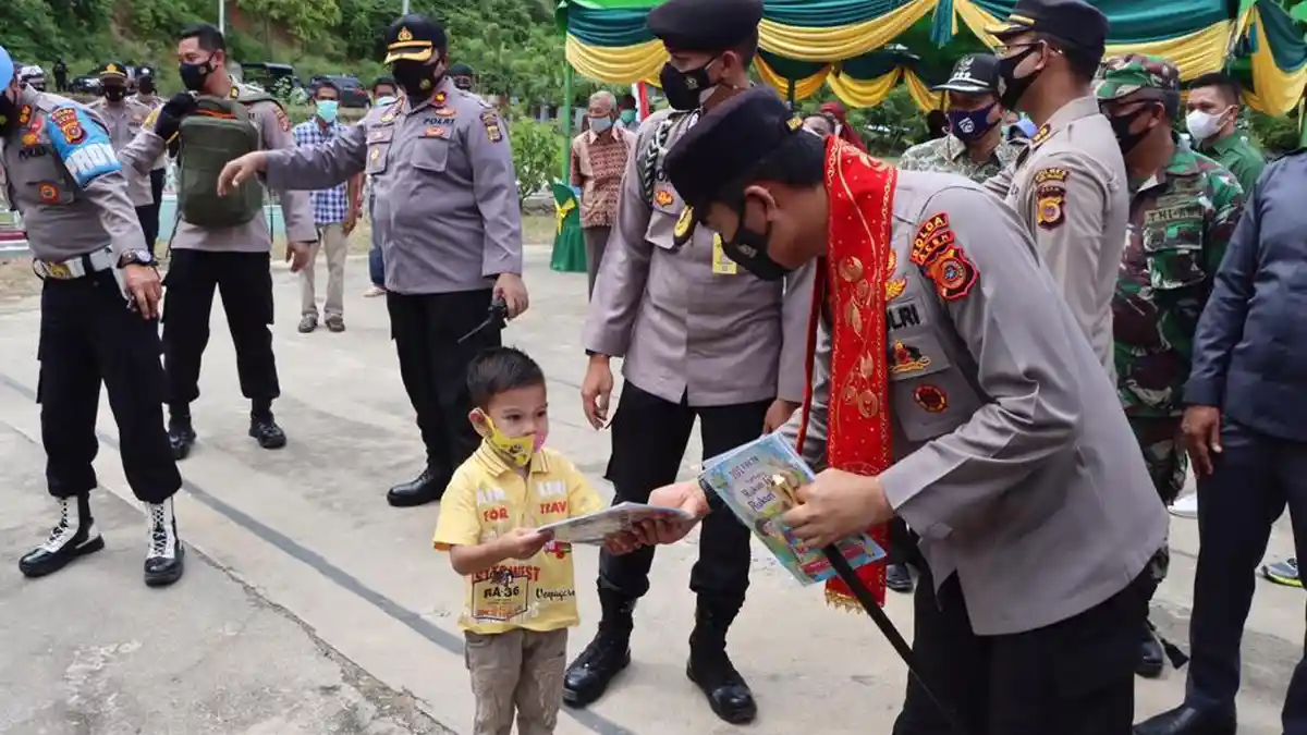 Kunker ke Aceh Selatan, Kapolda Aceh Ingatkan Anggotanya Tidak Buat Kerumunan