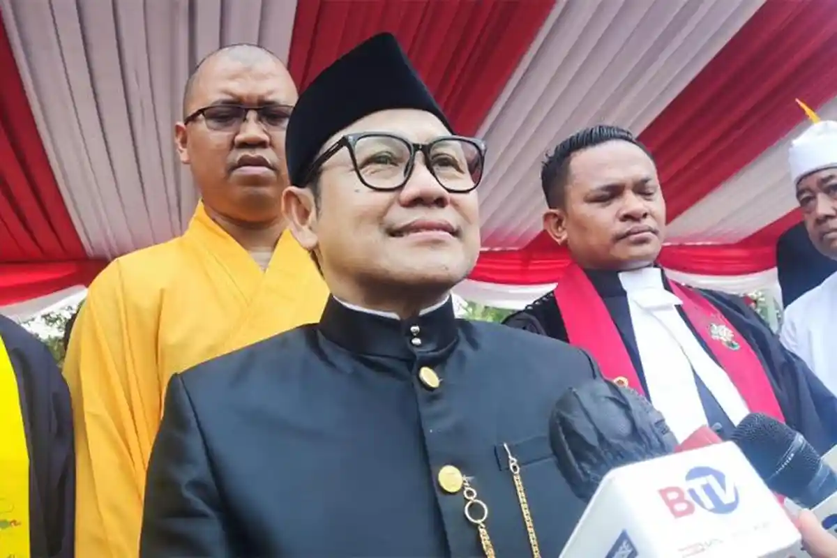 Cak Imin Respons Kans Gibran Jadi Bakal Cawapres Prabowo: Tunggu Putusan MK Dulu Lah