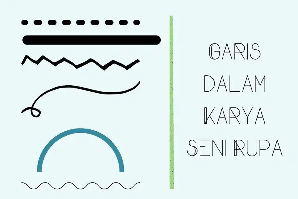 Kunci Jawaban Seni Rupa Kelas 3 SD Kurikulum Merdeka, Jenis-Jenis Garis  dan Maknanya