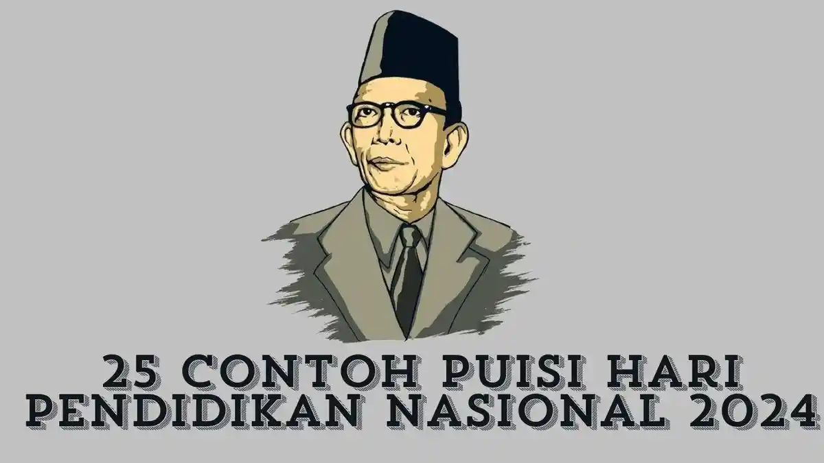 25 Contoh Puisi Hari Pendidikan Nasional 2024 Singkat dan Mudah Dihafal, Cocok untuk Lomba Anak SD