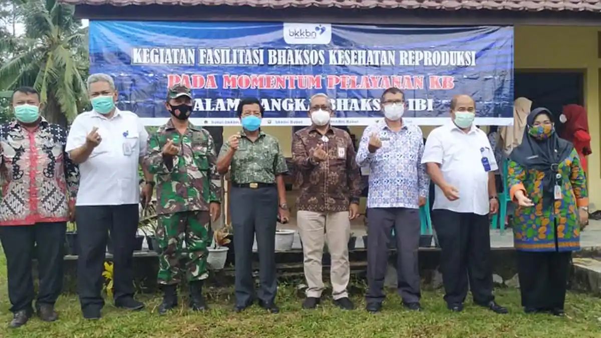 Irtama BKKBN Tinjau Pelayanan KB di Belitung, Sebut Kini Jargon BKKBN Dua Anak Lebih Sehat