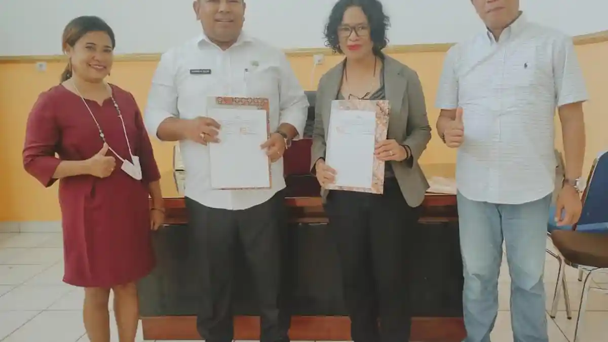Tandatangan MoU Pemkab Kupang dan UDN Ciptakan Masyarakat Maju