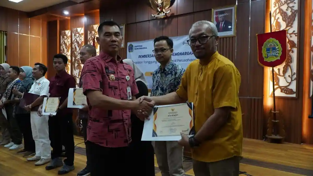 Pemkab Gunungkidul Terima CSR Sebanyak Rp16 Miliar, Beri Piagam ke Lembaga dan Perusahaan 
