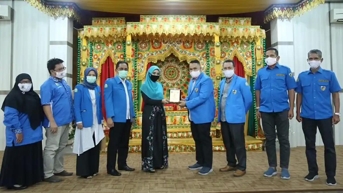 Pengurus KNPI Aceh Bahas Covid-19 dan Penerapan New Normal Dengan Istri Plt Gubernur Aceh