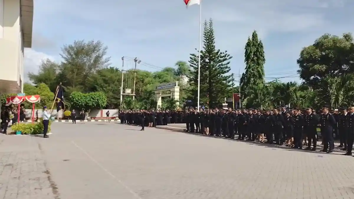 Kanwil Kemenkumham NTT Gelar Upacara Peringatan HBI ke-73