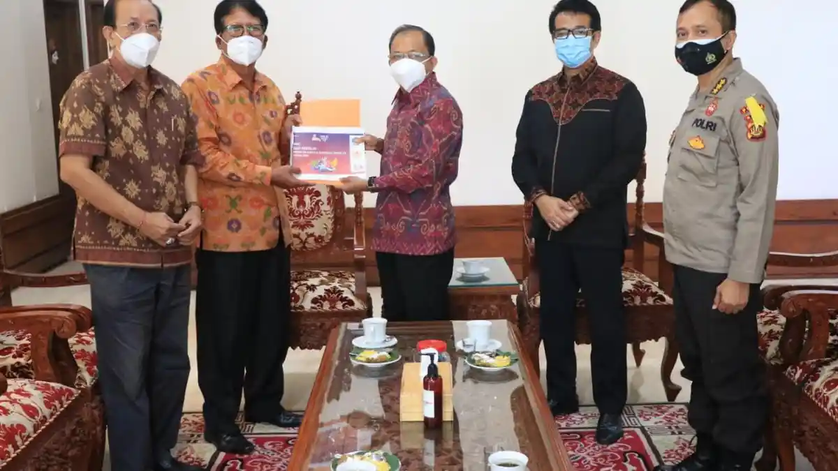 KONI Bali Temui Gubernur Bali, Janji Akan Bawa Pulang 30 Medali Emas PON Papua