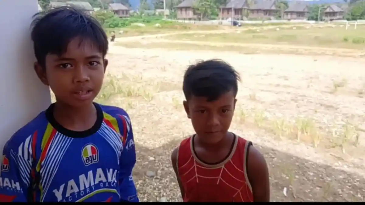 Cita-cita Jarang dan Inam, Anak-anak Orang Rimba di Sarolangun Ingin Jadi TNI dan Polisi