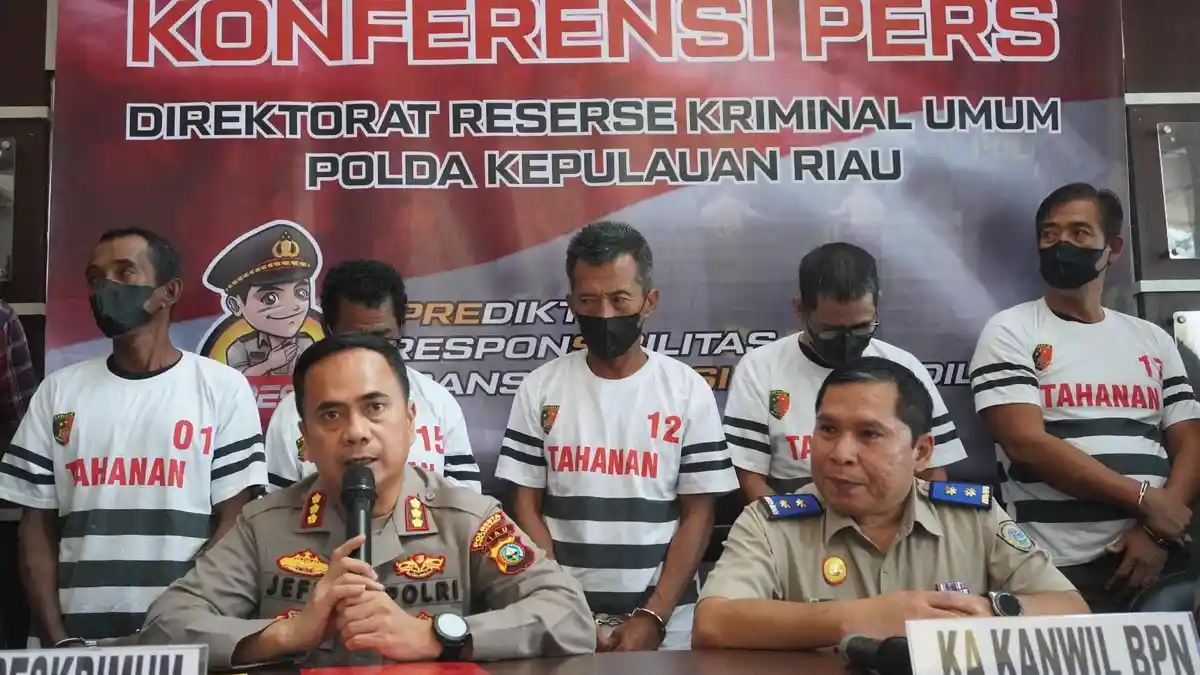 Dua Pegawai BP Batam Ditangkap Jual Kavling Bodong, Kerugian Korban Hingga Rp 2 Miliar
