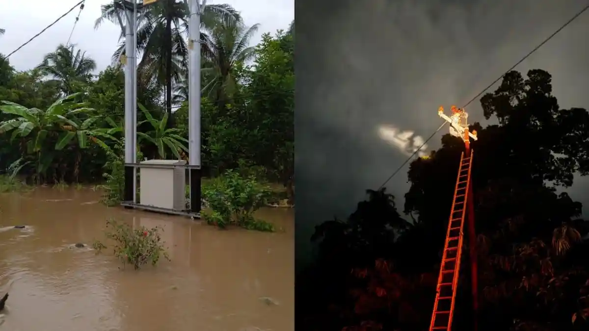 PLN UP3 Sofifi Gerak Cepat Pulihkan Listrik yang Terdampak Banjir dan Longsor di Kecamatan Oba