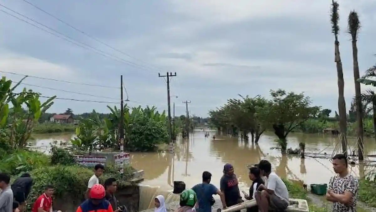 Ratusan Rumah di Medan Terendam Banjir setelah Hujan Deras