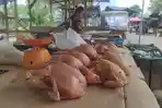 Harga Daging Ayam di Pasar Pulau Mas Tebing Tinggi Empat Lawang Tembus Rp 39 Ribu/ Kilo