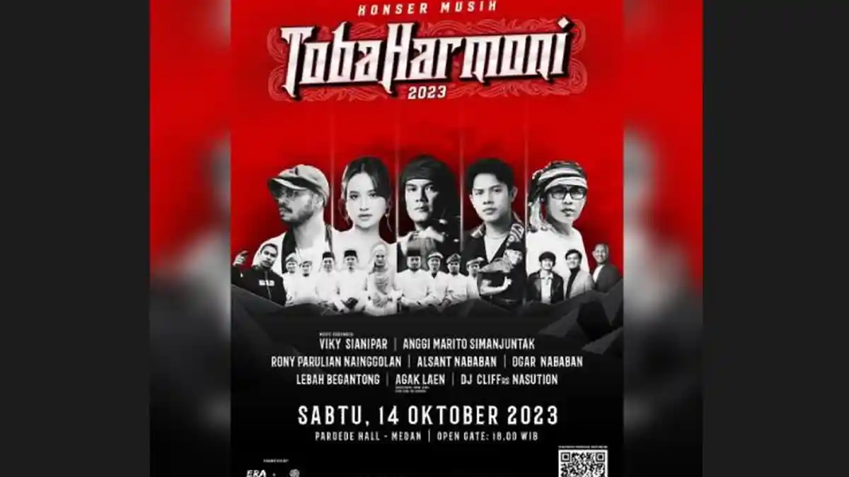 Konser Toba Harmoni Padukan Musik Daerah Sumut dan Internasional, Ada Vicky Sianipar