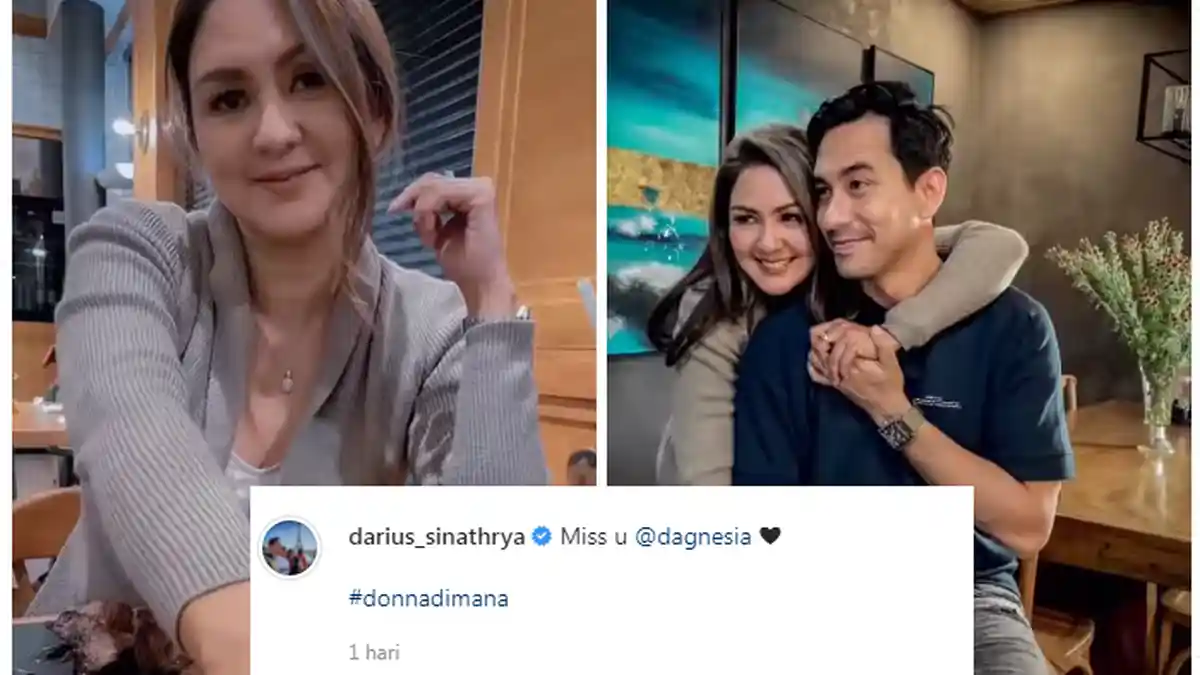 Darius Sinathrya Makin Galau Donna Agnesia Tak Ada Kabar? Kini Pasrah, 'Bahagiaku Sederhana'