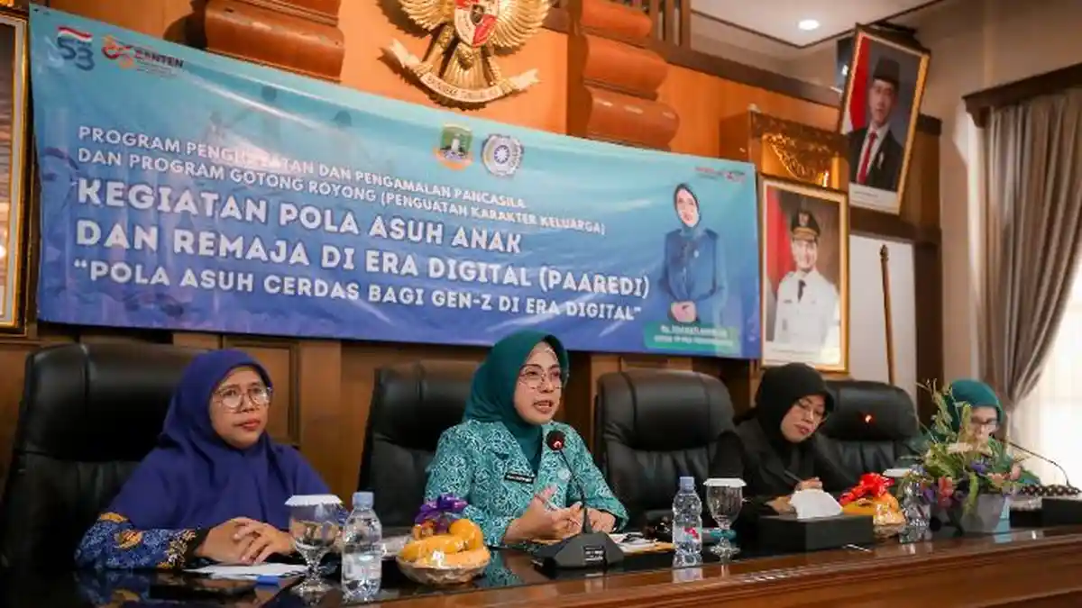 TP PKK Banten Perkuat Kapasitas Orang Tua Hadapi Tantangan Pengasuhan Anak di Era Digital