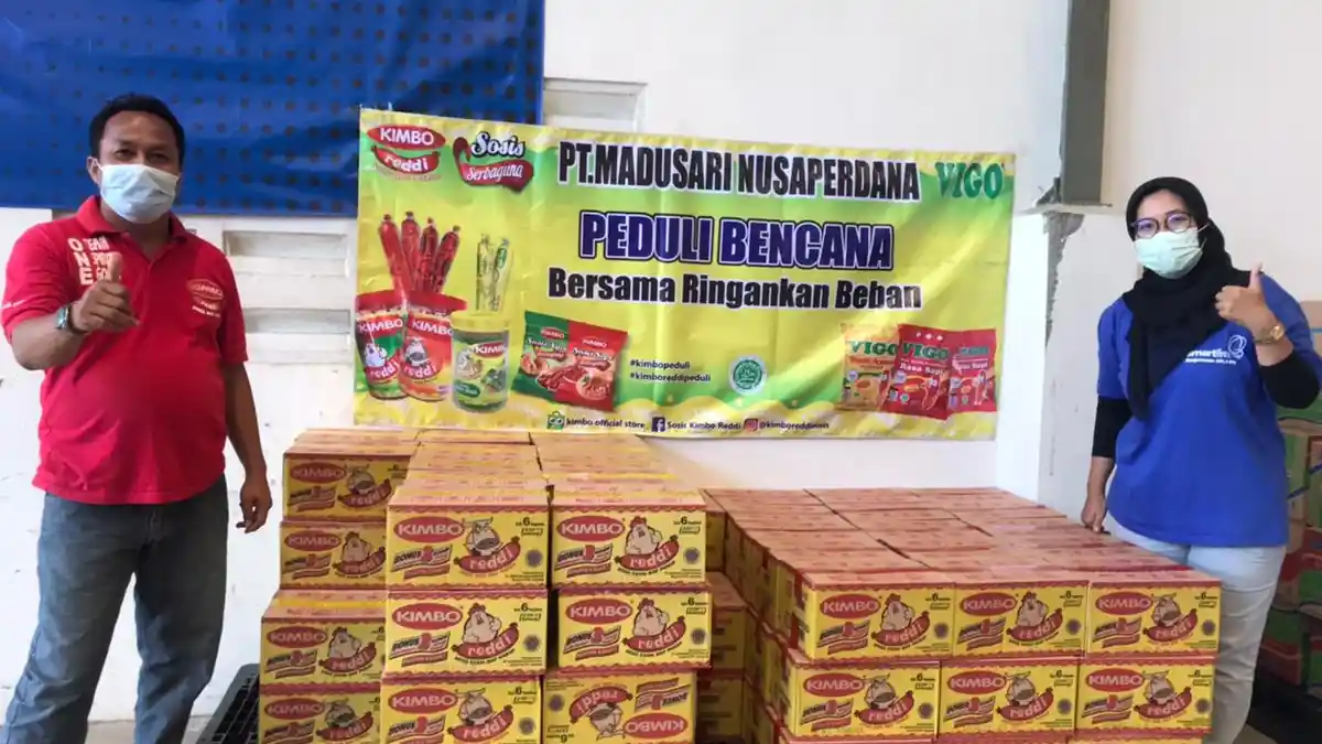 PT. Madusari Nusaperdana Peduli Bencana di Tengah Pandemi