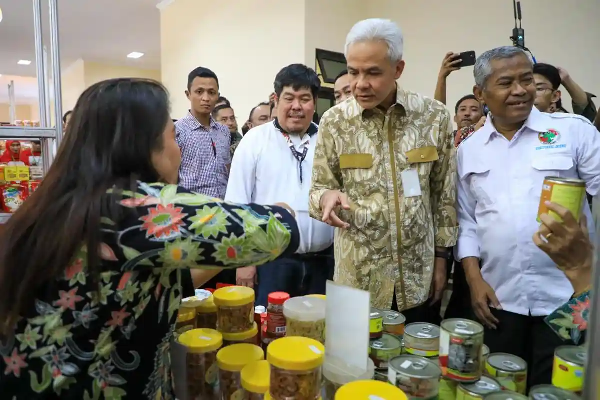 Hadiri Koperasi Expo Jateng, Ganjar Pranowo Sebut Koperasi Ideal yang Punya Banyak Anggota